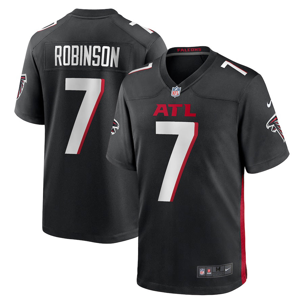 Men's Atlanta Falcons Bijan Robinson Game Jersey - Black
