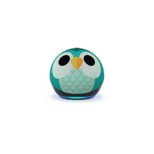 Echo Dot (5th Gen, 2022 release) Kids | Designed for kids, with parental controls | Owl