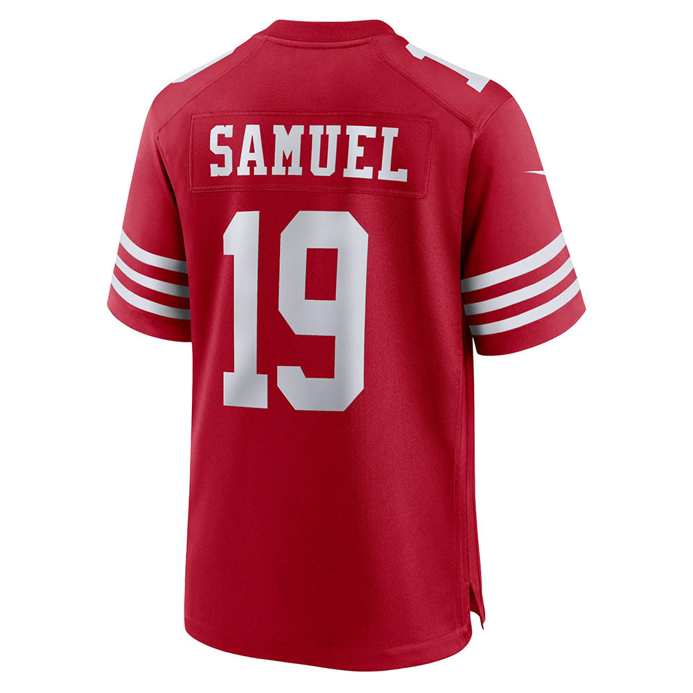 Men's San Francisco 49ers Deebo Samuel Player Game Jersey Scarlet
